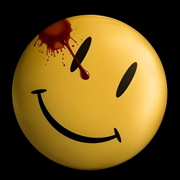 Watchmen Smiley Badge